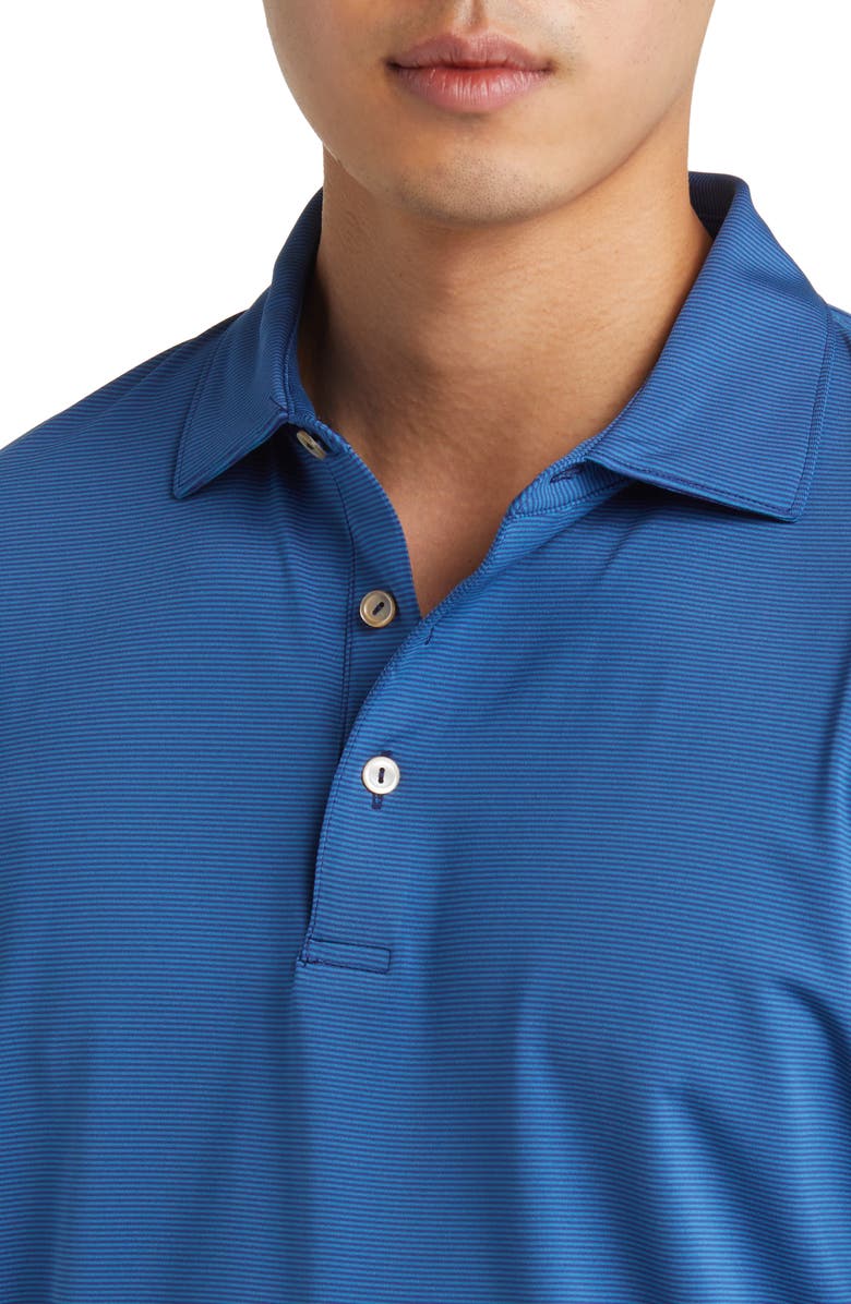 Peter Millar Jubilee Pinstripe Performance Polo, Alternate, color, 