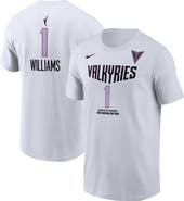 Nike Men's Nike Gabby Williams White Golden State Valkyries Name & Number Heroine Edition T-Shirt