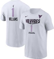 Nike Men's Nike Gabby Williams White Golden State Valkyries Name & Number Heroine Edition T-Shirt
