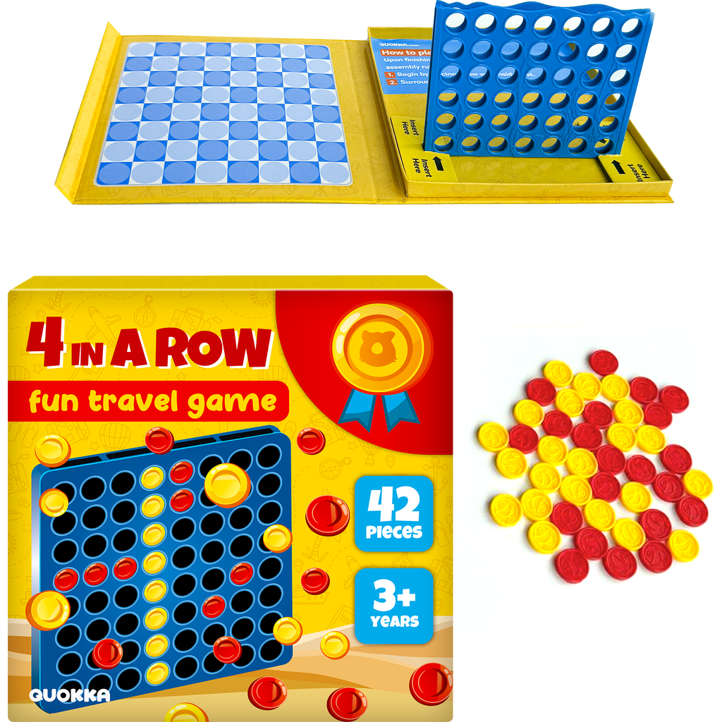 Quokka Magnetic Kids Games Collection in 4 In A Row at Nordstrom