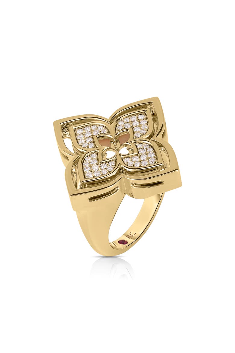 Pirouette Ring, Main, color, YELLOW GOLD