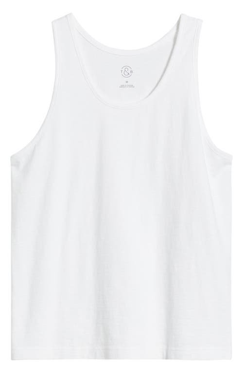 Treasure & Bond Lived-in Slub Cotton Tank