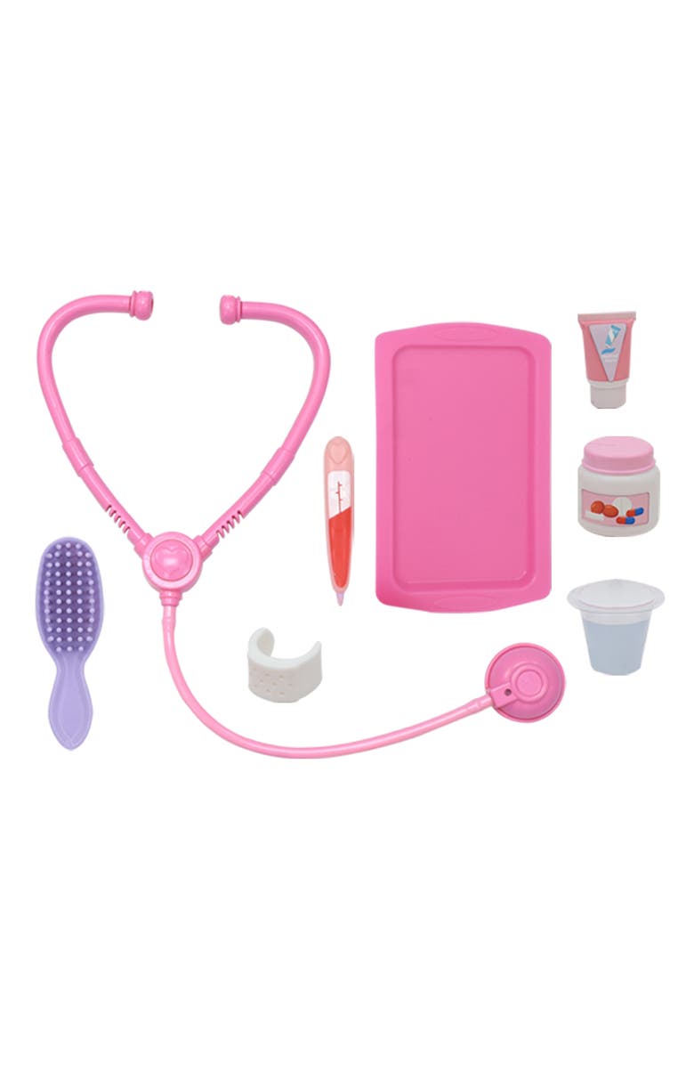 Style Girls 18" Doctor Dress Up Set 15 Pcs, Alternate, color, Purple
