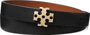 Tory Burch Logo Leather Belt