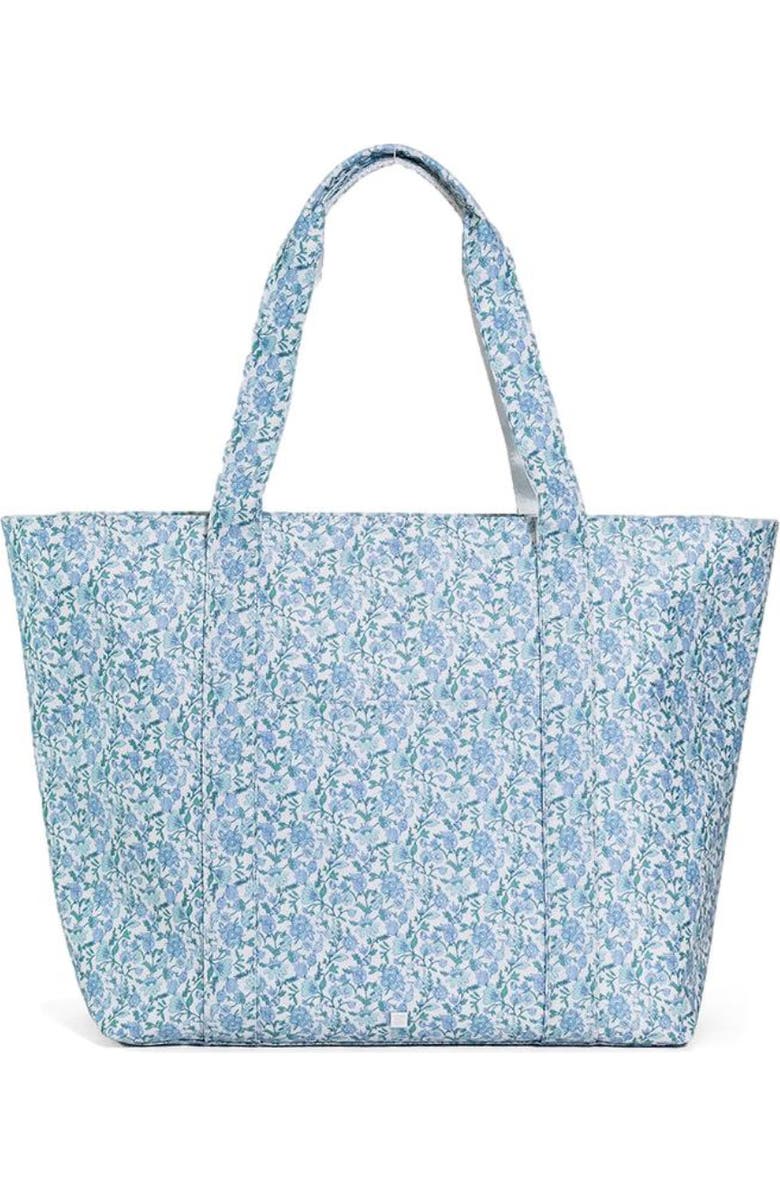TRVL Design Hamptons Jumbo Tote, Main, color, Blue