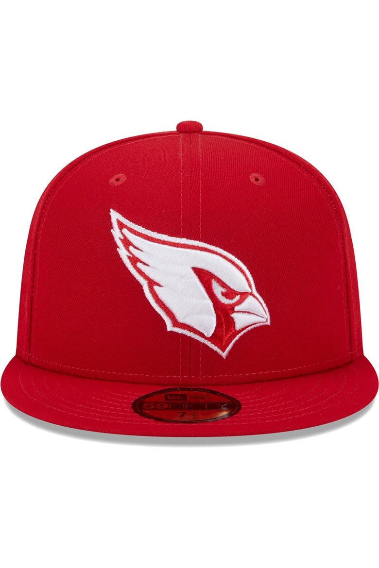 Men's New Era Scarlet Arizona Cardinals 2006 Inaugural Season Main Patch 59FIFTY Fitted Hat, Alternate, color, Scarlet