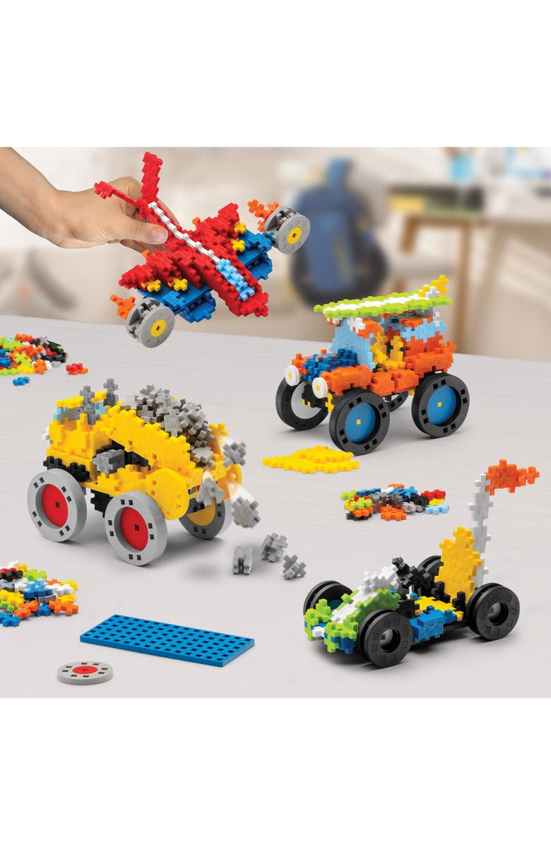 Plus-Plus USA Go! Learn to Build Vehicles Playset, Alternate, color, 