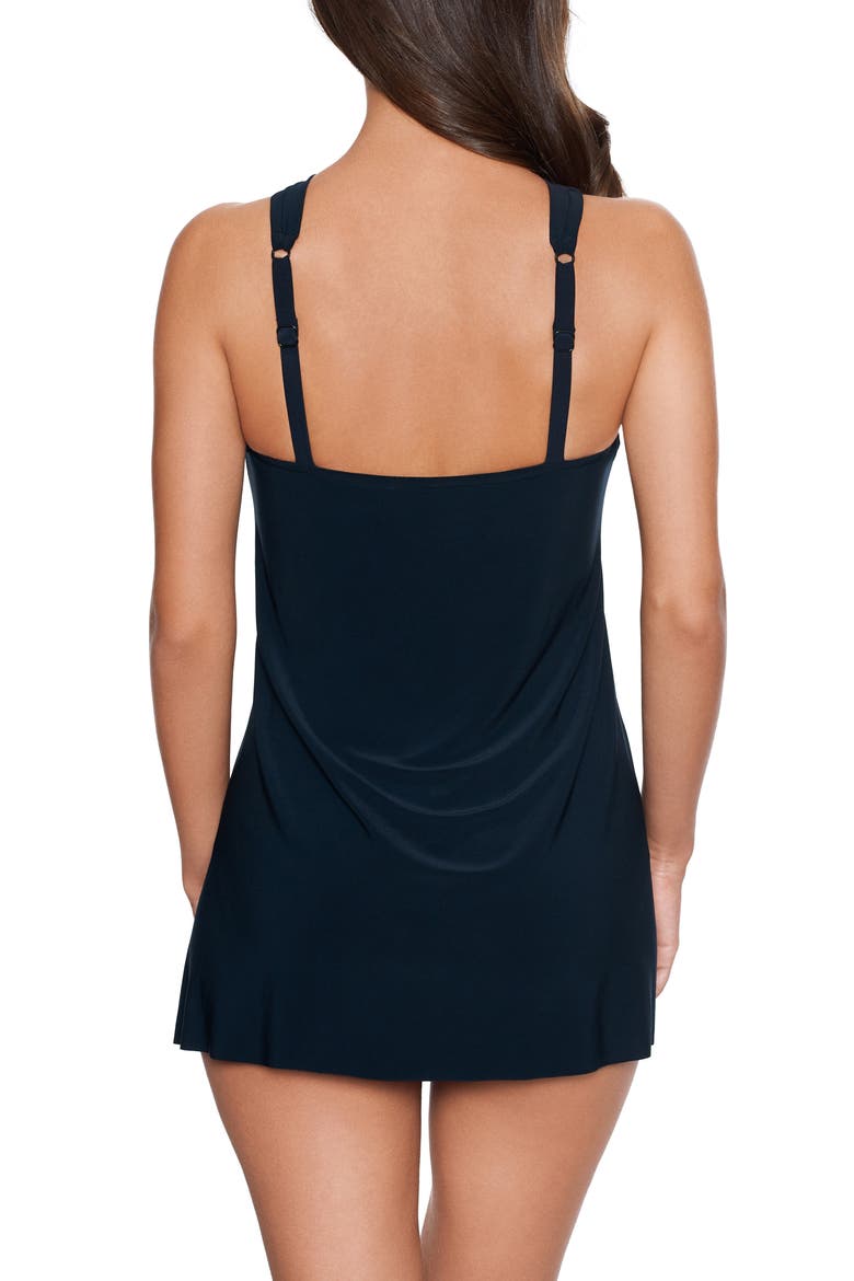 Magicsuit Beverly Skirted One-Piece Swimsuit, Alternate, color, BLACK