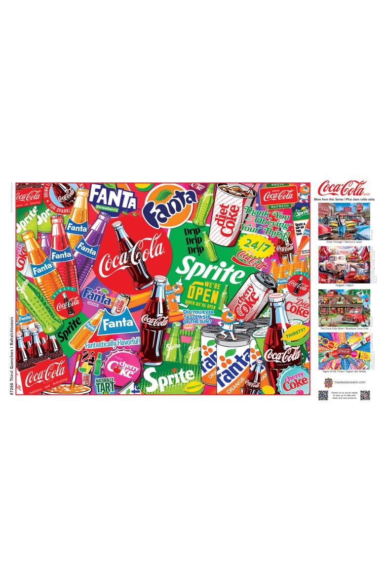 Coca-Cola Taste the Feeling 1000p Puzzle, Alternate, color, Multicolor