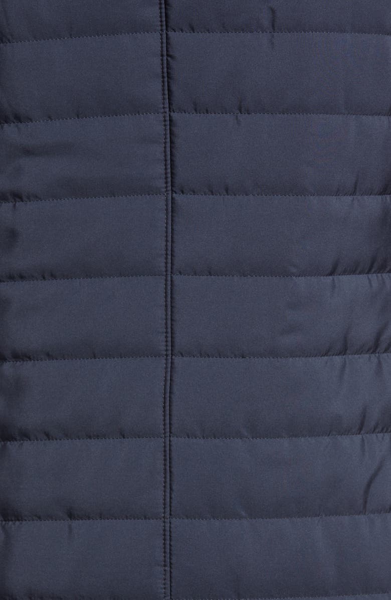 Corneliani Men's ID Quilted Water Resistant Car Coat, Alternate, color, 