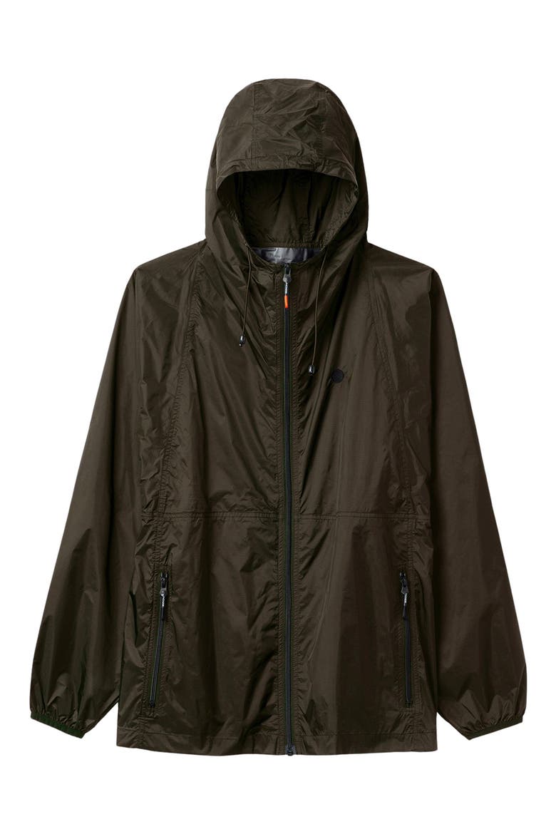 Hooded Windbreaker, Alternate, color, DEEP FOREST