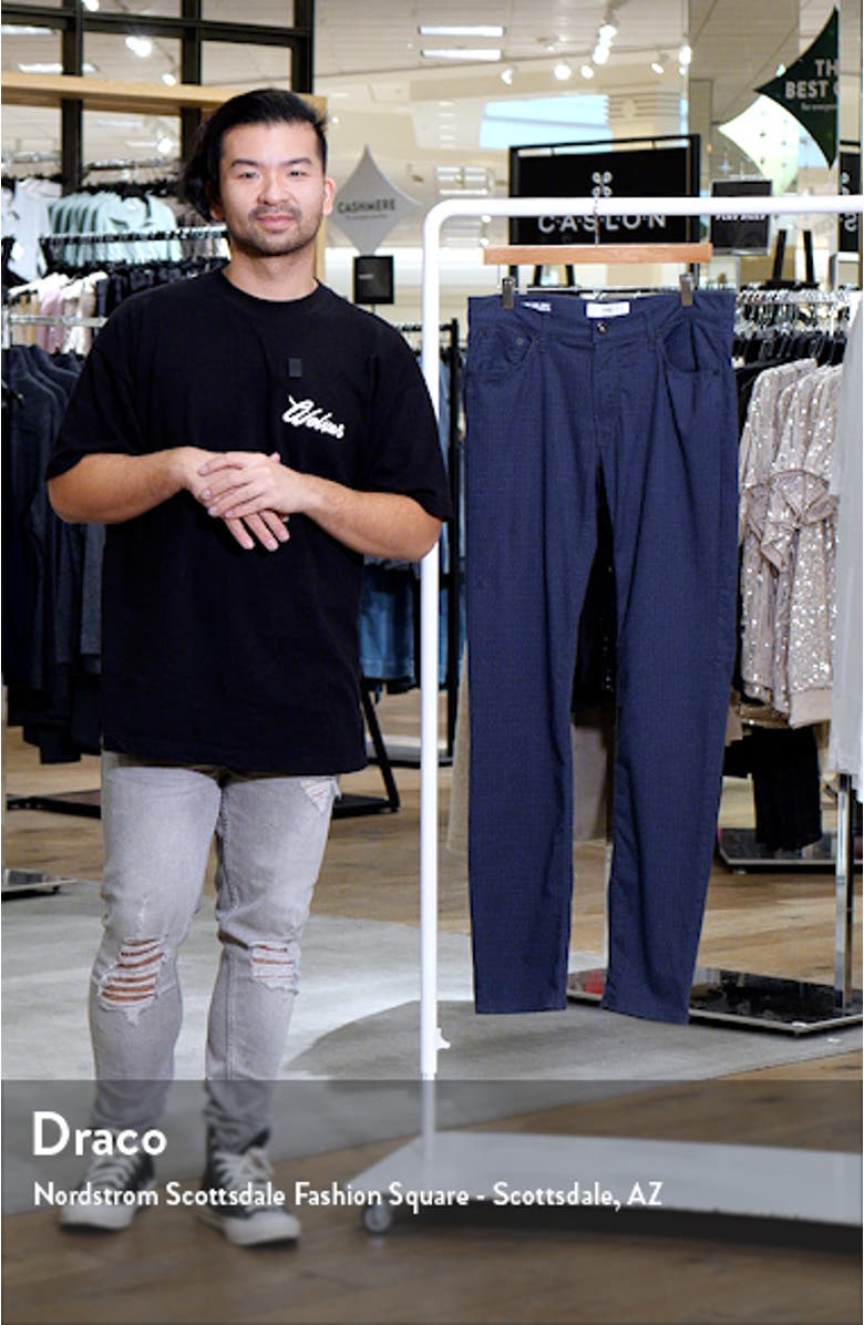 Chuck Modern Fit Micropattern Five-Pocket Pants, sales video thumbnail