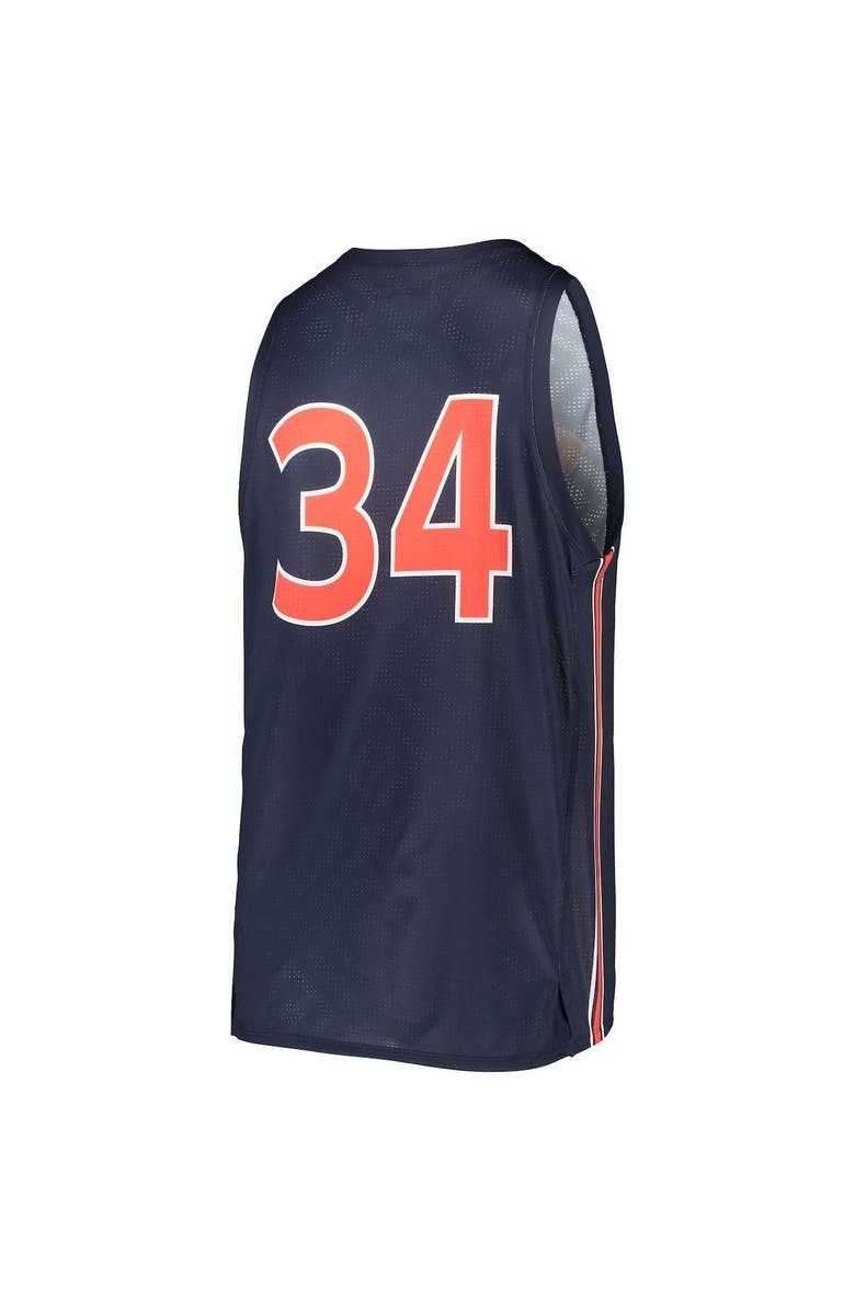 Under Armour Men's Under Armour #34 Navy Auburn Tigers College Replica Basketball Jersey, Alternate, color, 