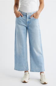 rag & bone rb Miramar Andi Wide Leg Cotton Terry Pants