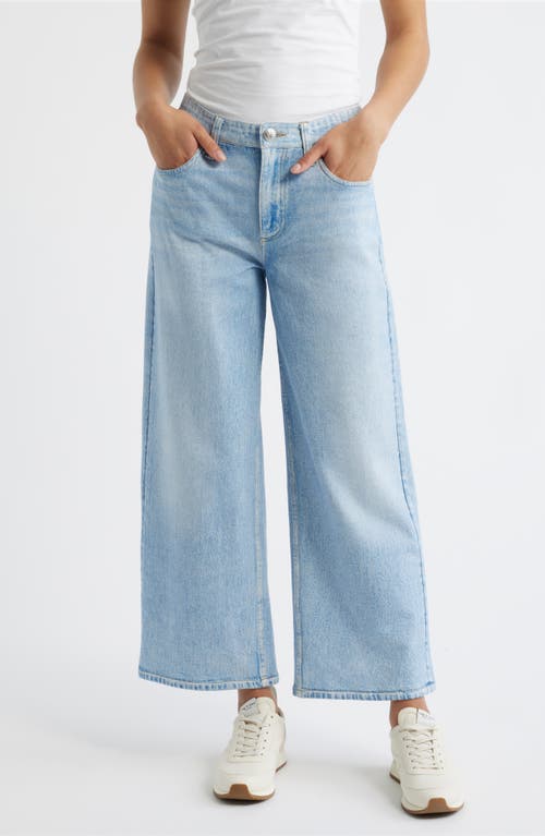 rag & bone rb Miramar Andi Wide Leg Cotton Terry Pants in Aria at Nordstrom, Size 29