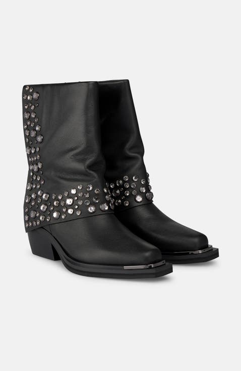 Studded Ankle Boot