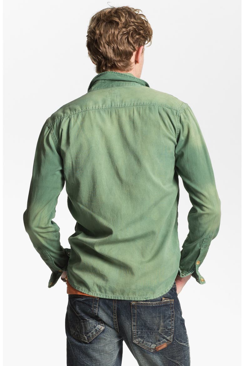 Bedford Corduroy Shirt, Alternate, color, SEAWEED GREEN
