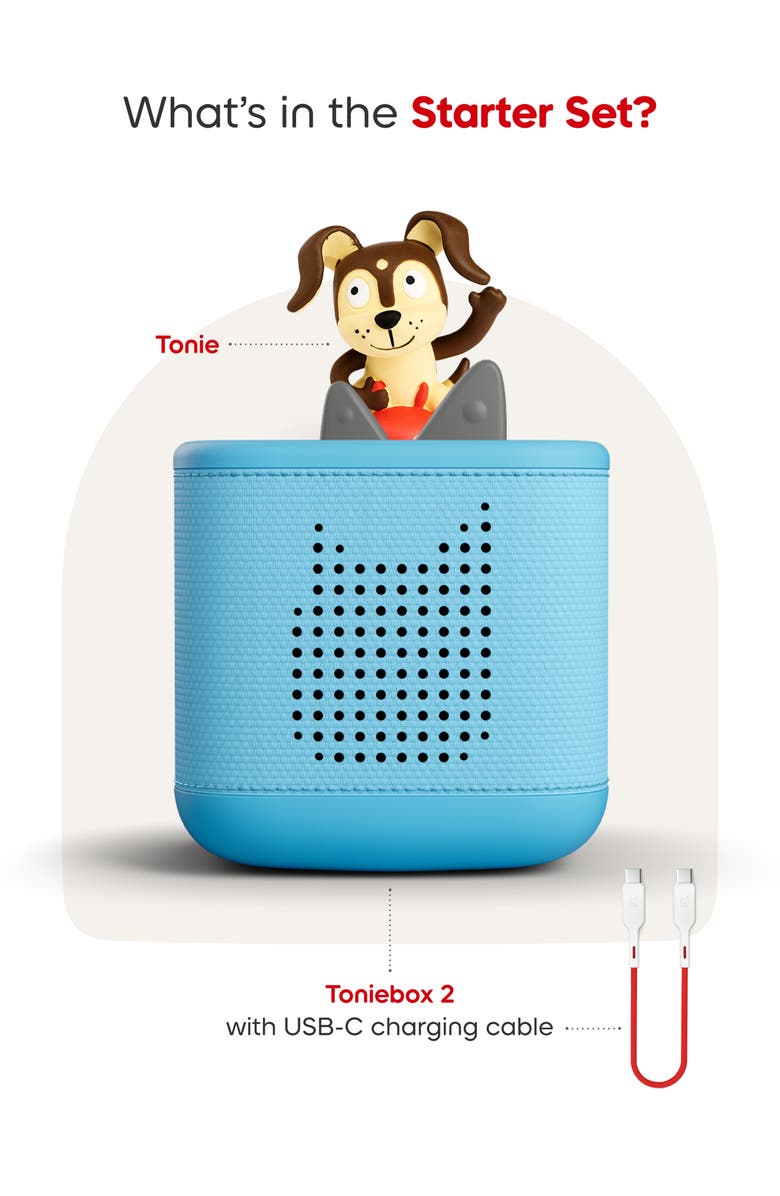 tonies Toniebox 2 Starter Set, Alternate, color, Blue