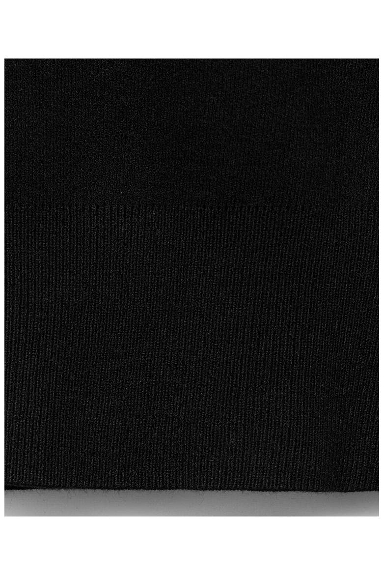 Johnny Collar Sweater, Alternate, color, BLACK