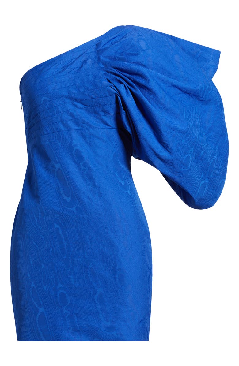 Cult Gaia Rinala One-Shoulder Cotton Blend Minidress, Alternate, color, 