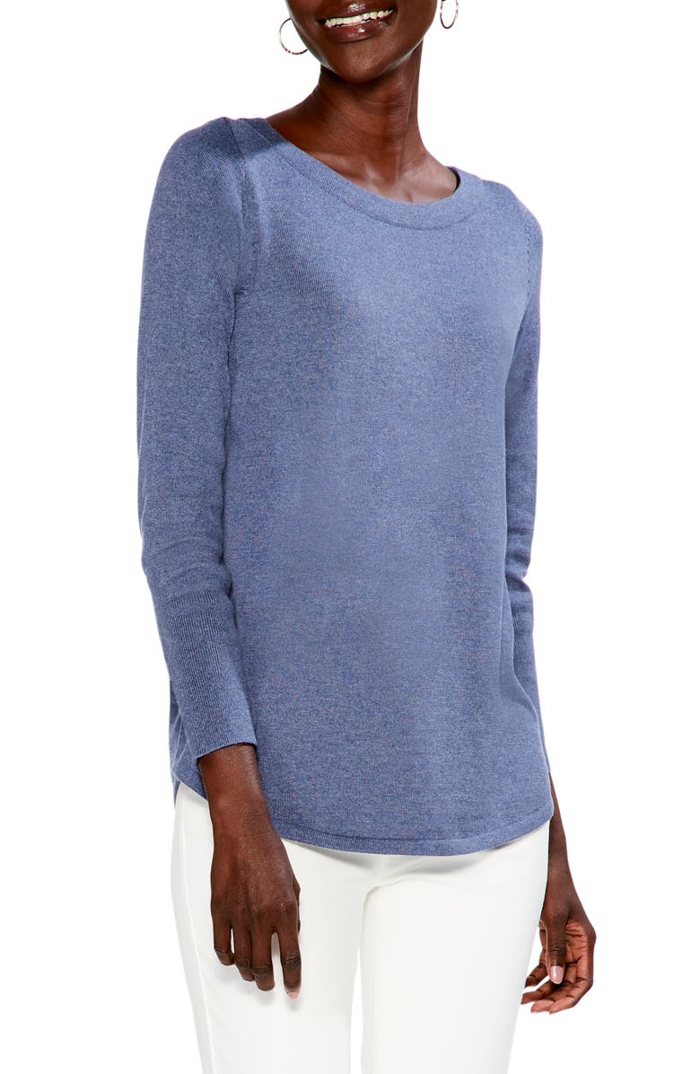 NIC+ZOE Vital Boatneck Sweater, Main, color, 