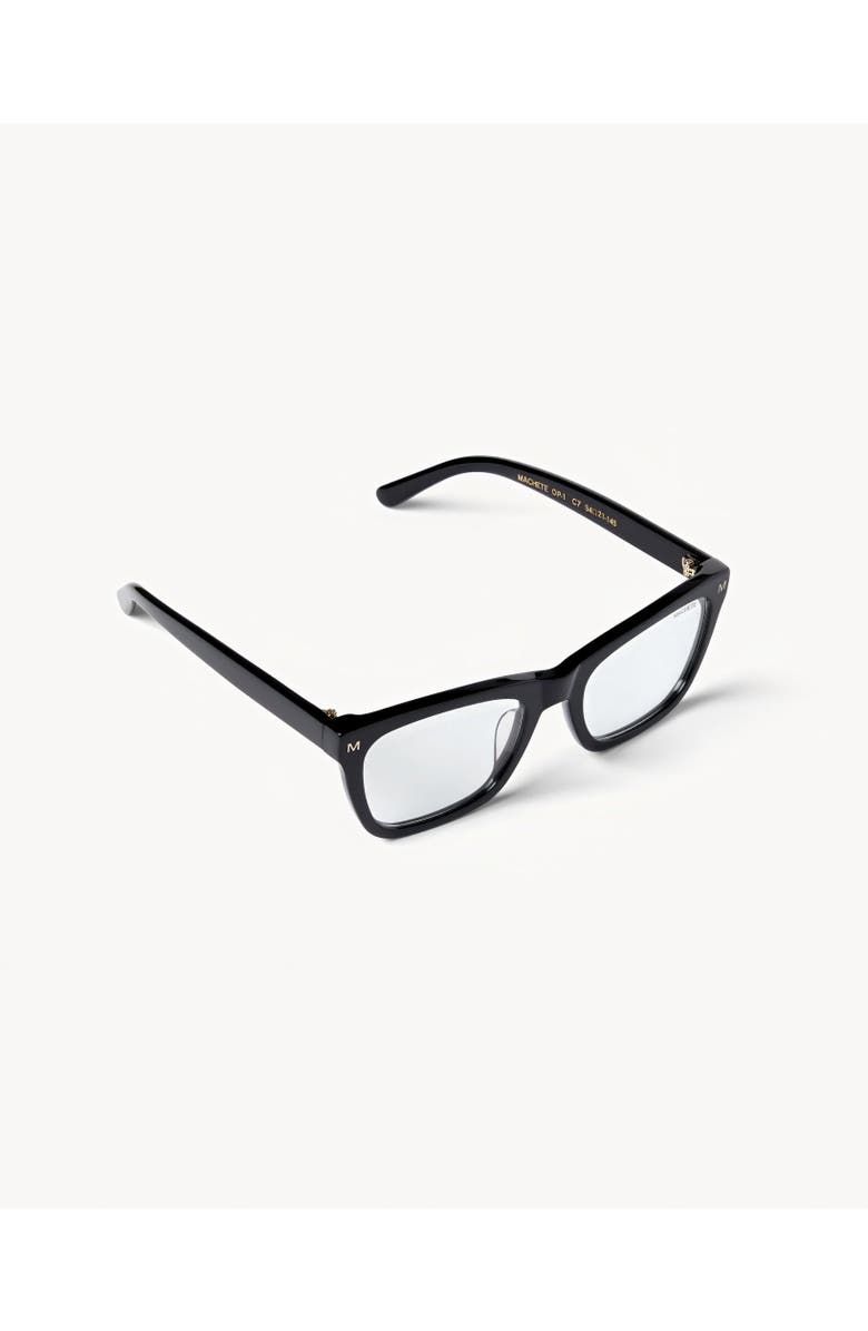 MACHETE Reading Glasses Blue Light, Alternate, color, Black