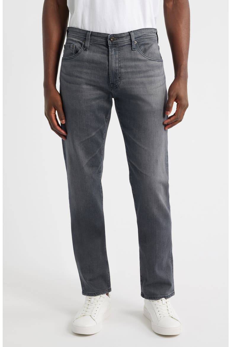 Everett Slim Straight Stretch Jeans, Main, color, VP MONTEEL