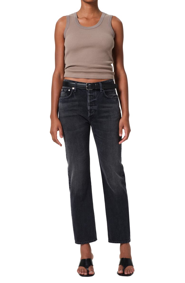 Citizens of Humanity Inez Recycled Cotton Waffle Knit Tank, Alternate, color, Bezal