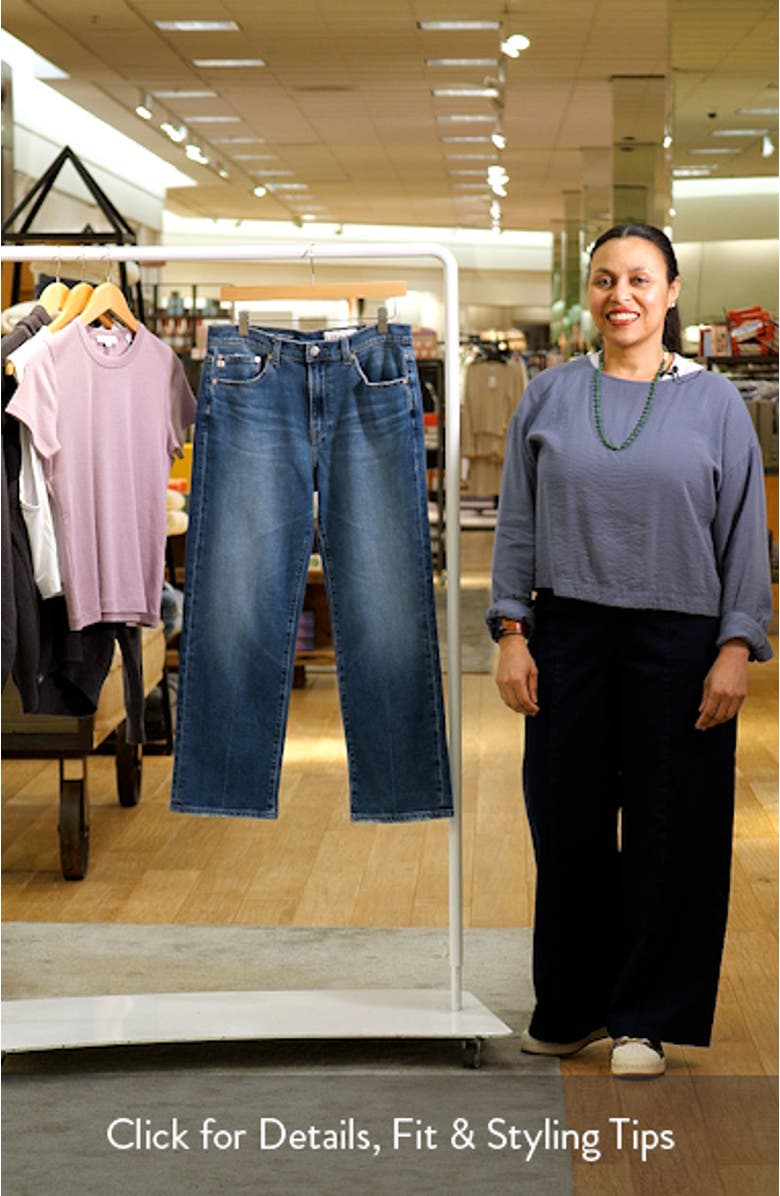 Brinley Mid Rise Ankle Straight Leg Jeans, sales video thumbnail