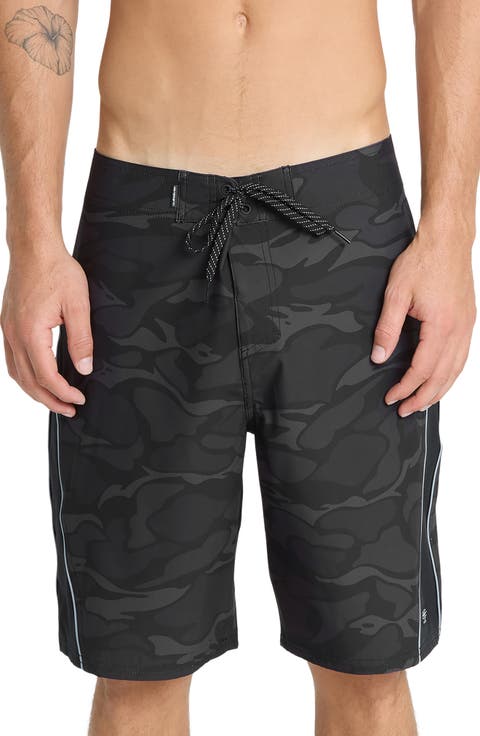 Mercury Gravity Print Board Shorts