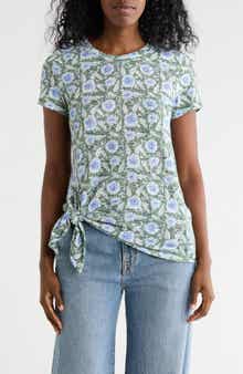 Bobeau Side Tie T-Shirt