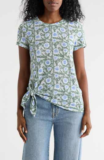 Bobeau Side Tie T-Shirt