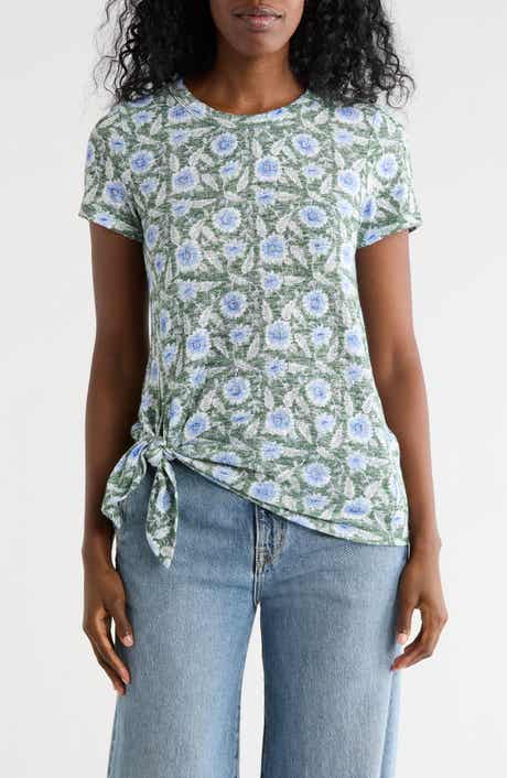 Bobeau Side Tie T-Shirt