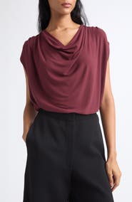 Vince Cowl Neck Sleeveless Top