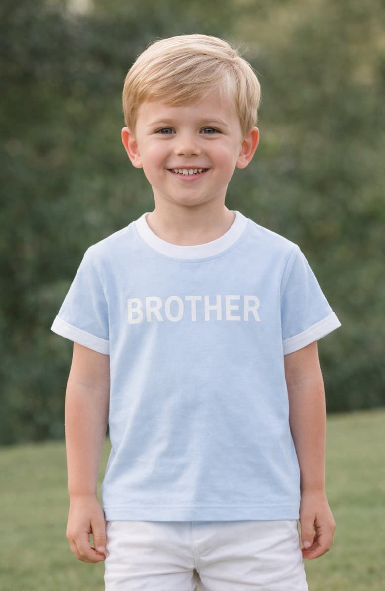 Bits & Bows Brother T-Shirt, Alternate, color, Blue