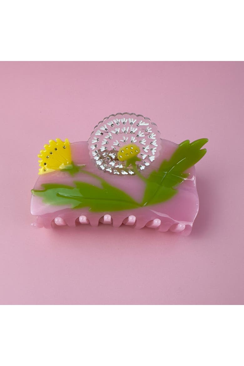 Dandelion Hair Claw, Alternate, color, Pink