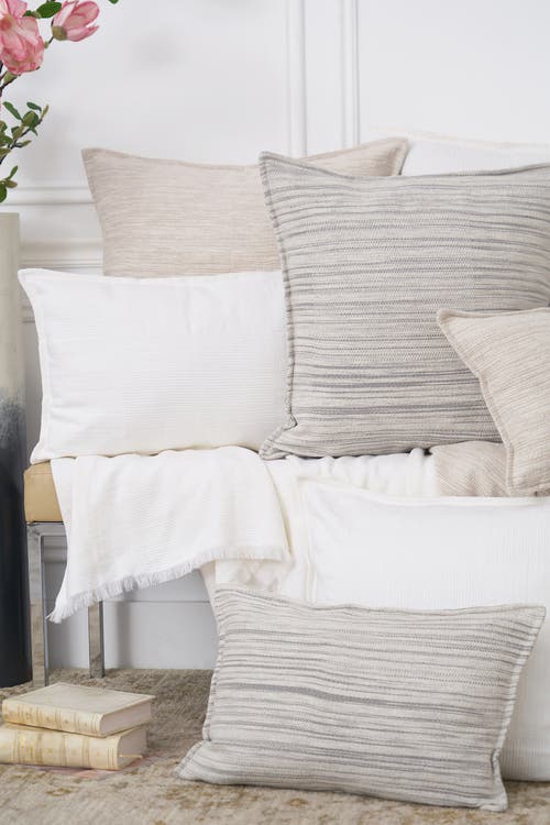 Elisabeth York Beacon White Euro Accent Pillow Decor In White