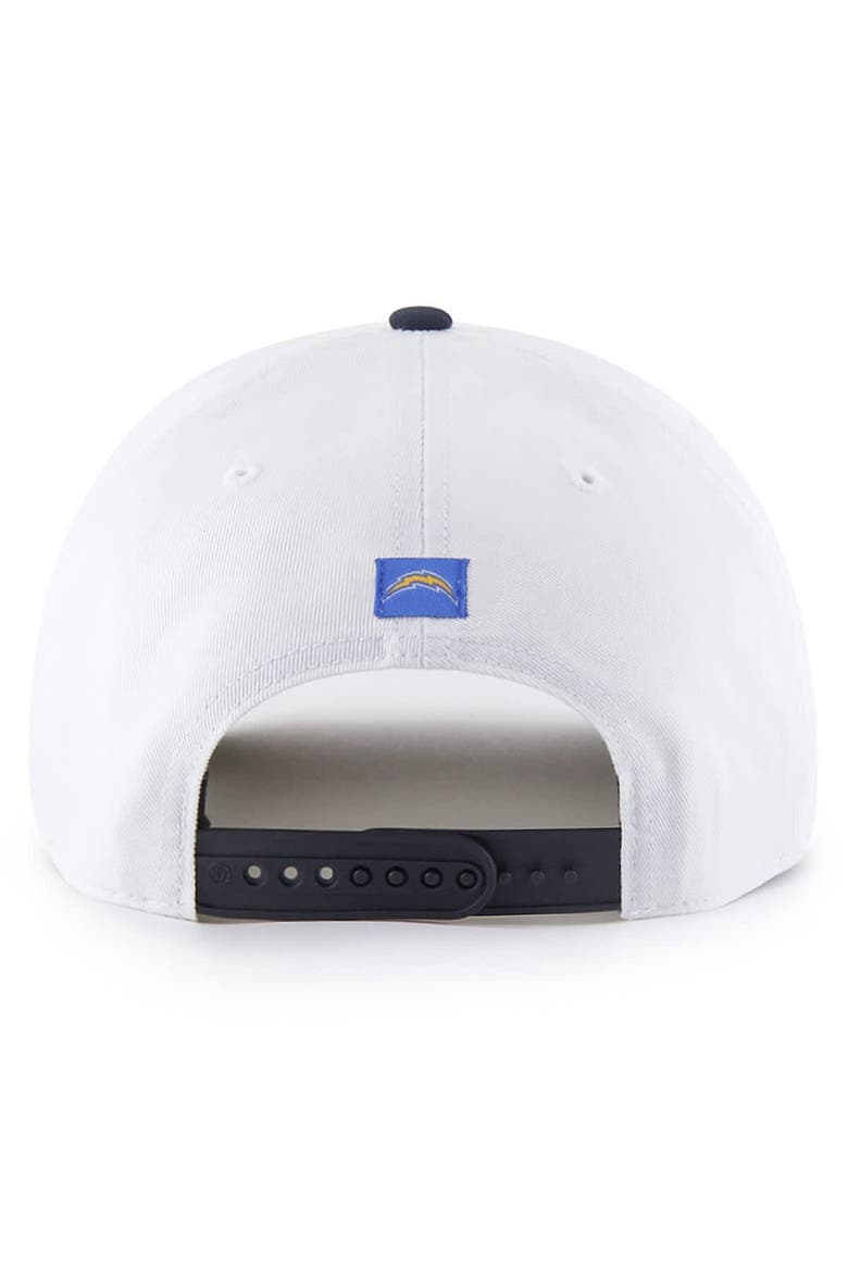 Men's '47 White Los Angeles Chargers Patriotic Overhand Hitch Adjustable Hat, Alternate, color, White