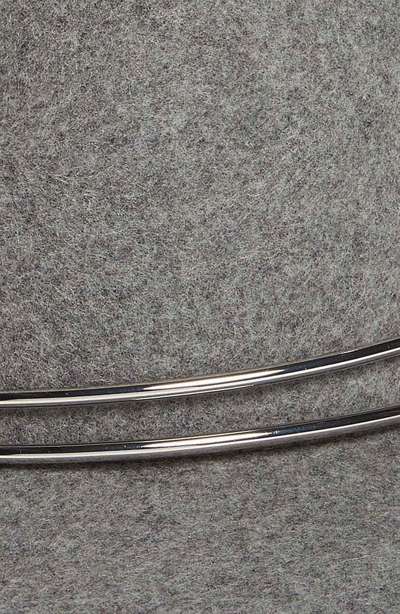 rag & bone Zoe Wool Felt Fedora, Alternate, color, 