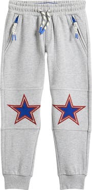 Mini Boden Kids' Warrior Knee Joggers