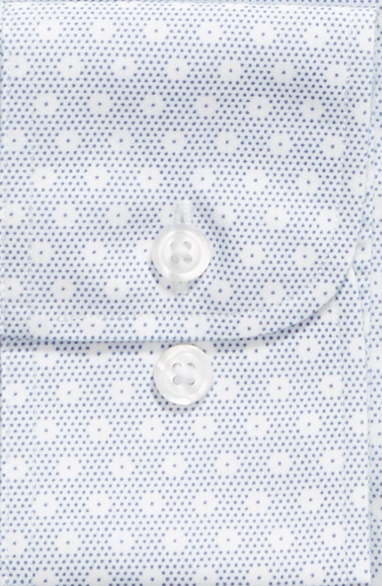 Bonobos Slim Fit Dot Dress Shirt, Alternate, color, 