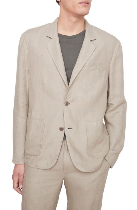 Relaxed Fit Hemp Sport Coat