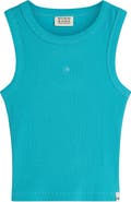 Scotch & Soda Kids' Slim Cotton Rib Tank