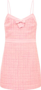 LoveShackFancy Kids' Kitt Tweed Minidress