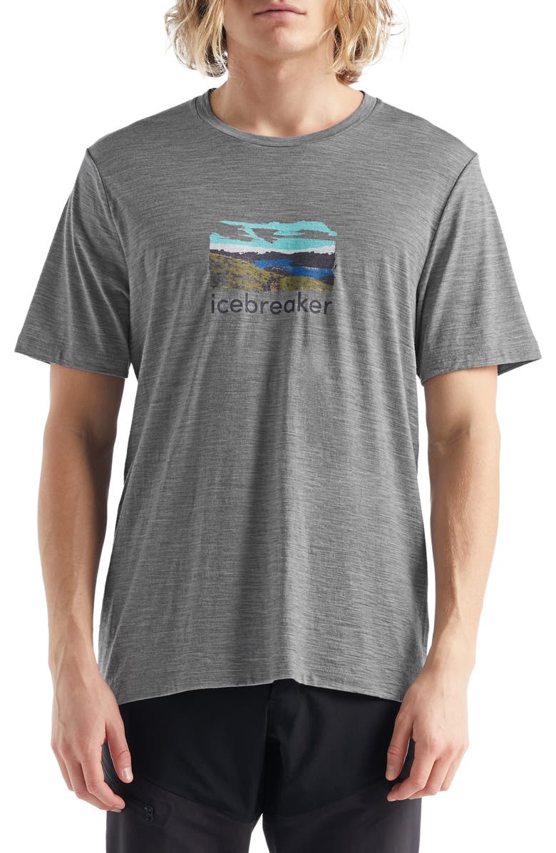 Icebreaker Tech Lite II Trailhead Graphic Tee, Main, color,