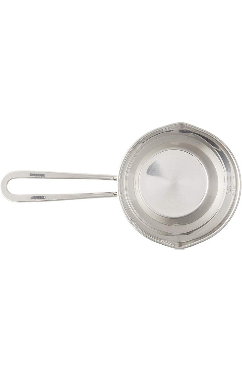 Kuchenprofi Saucepan w/ Clad Bottom, 0.26 qt., 4-Inch Diameter, Alternate, color, Silver