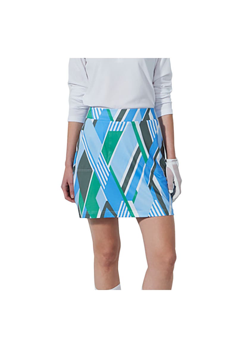 Fusion 45cm Womens Golf Skort, Main, color, Stripe Fusion