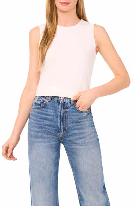 Halogen® Diagonal Stripe Knit Tank