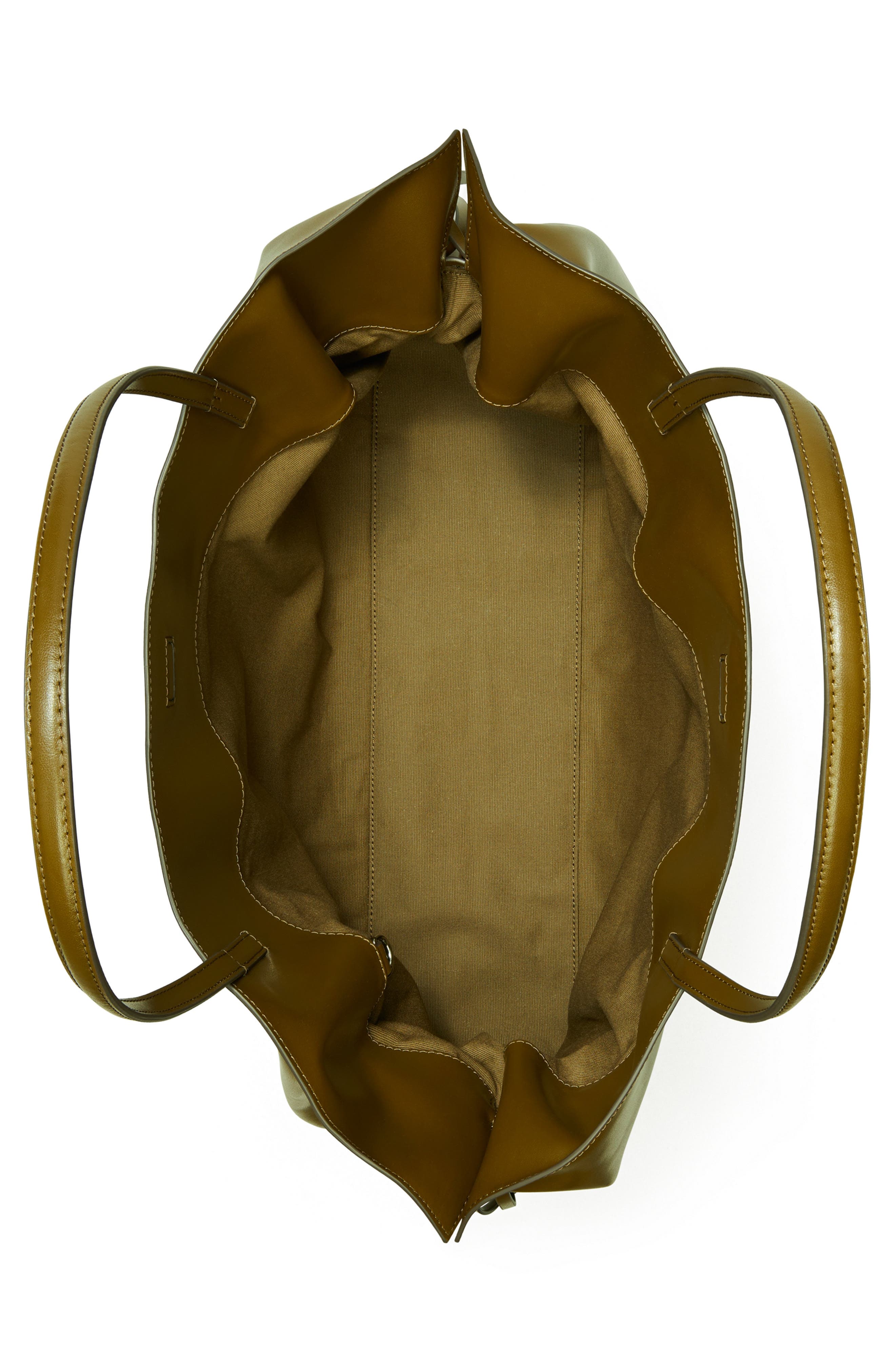 Ella Natuura™ Drawstring Tote, Alternate, color, DARK OLIVE