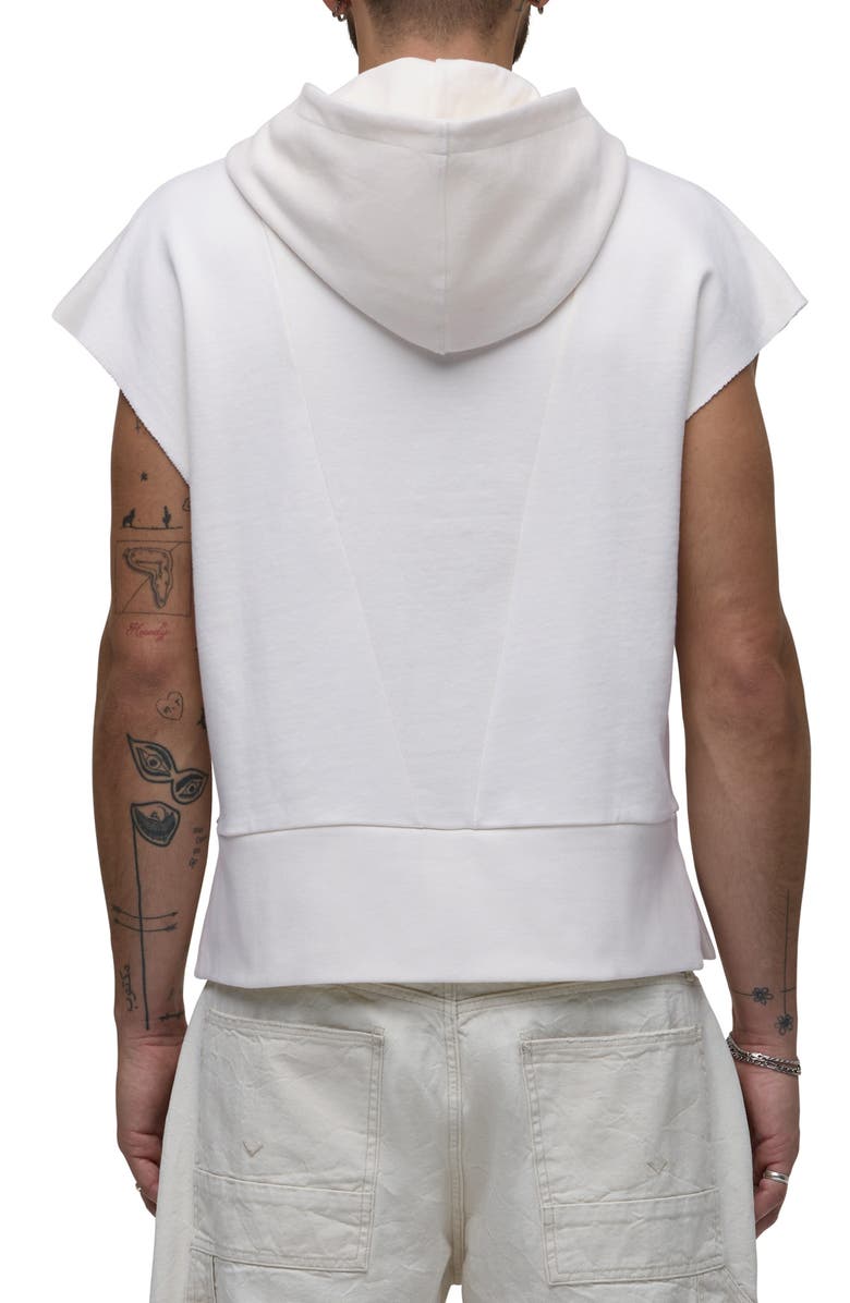 Hudson Jeans Viper Cutoff Hoodie, Alternate, color, Major